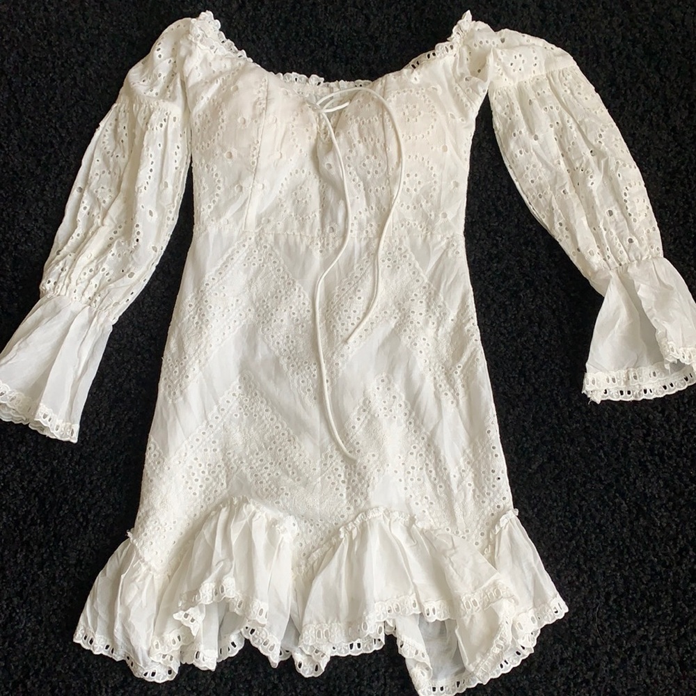 Miss ord dress, Small, Never worn, White